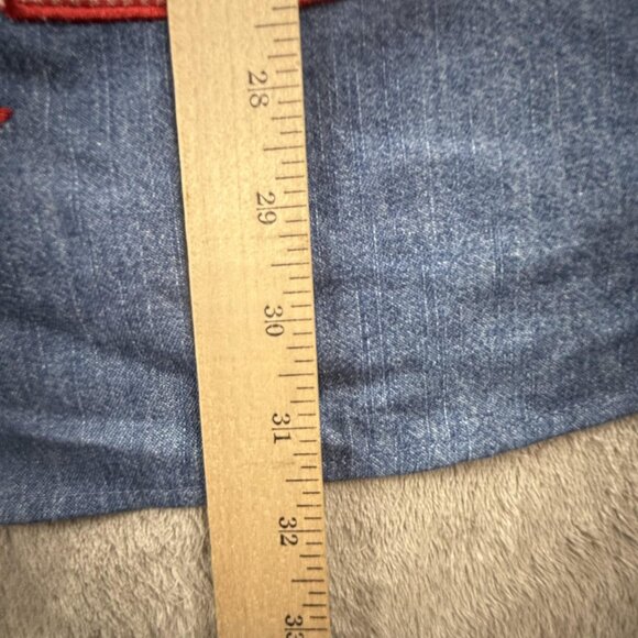 Vintage Fashion Bug Shirt Womens 22/24W Patchwork Embroidered Christmas Winter - Picture 12 of 14